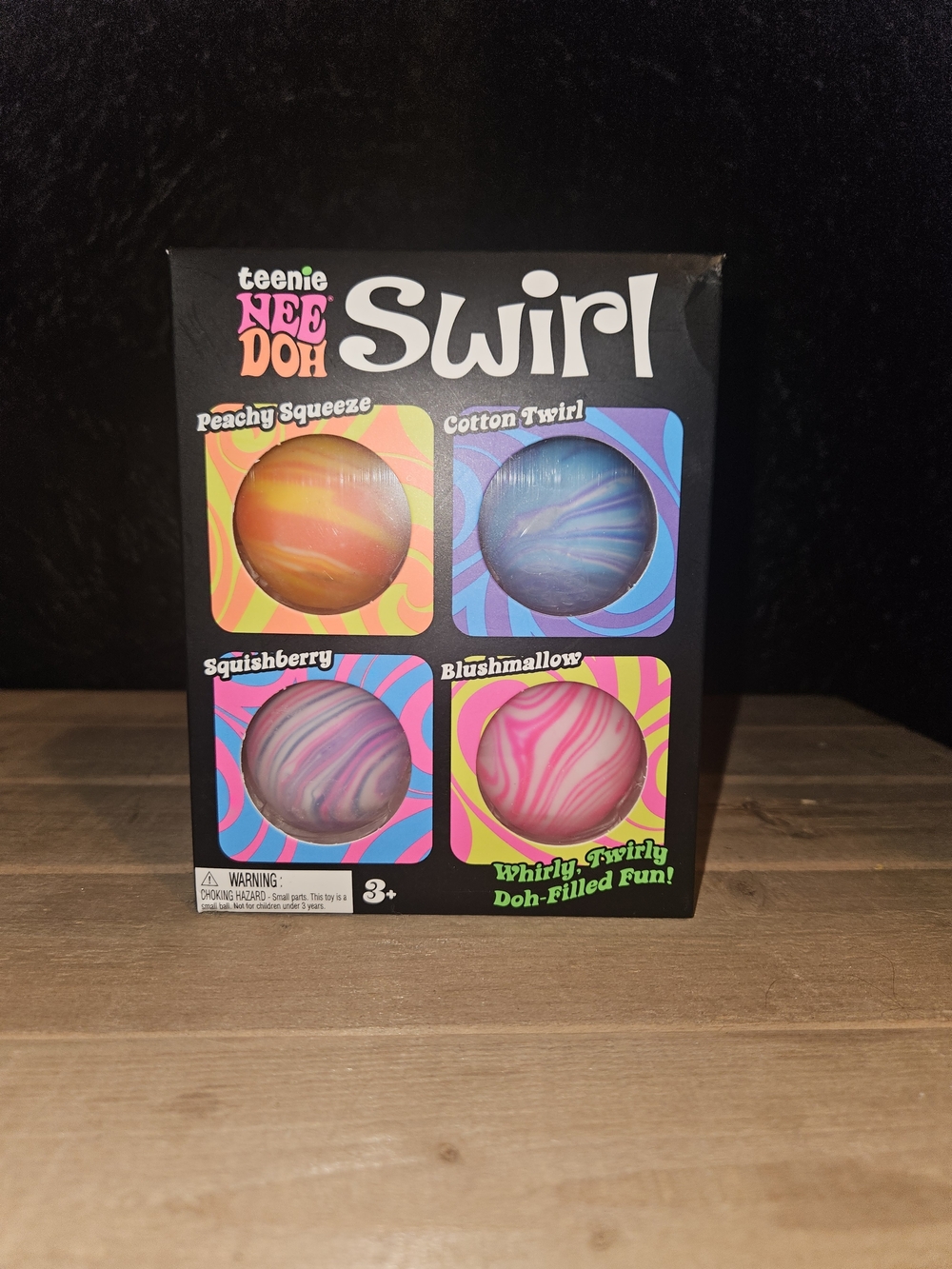 Teenie NeeDoh Swirl 4-Pack ✨🌀